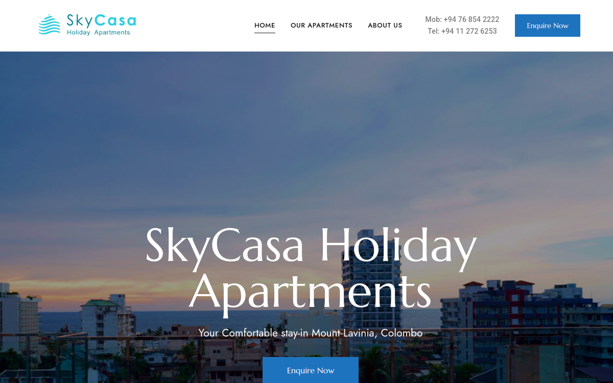 SkyCasa Holiday Apartments screenshot